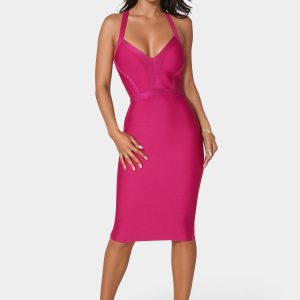 Bandage Halter Dress
