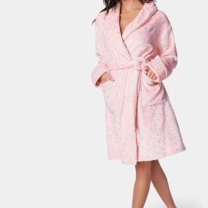 Sliver Foil Plush Robe