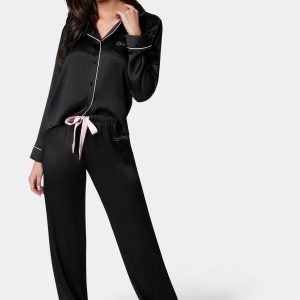 Luxury Textured Charmeuse Pajama Set