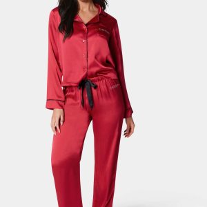 Luxury Textured Charmeuse Pajama Set