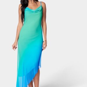 Asymmetrical Ombre Dress