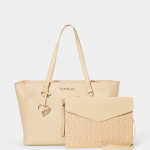 Tanya Tote W/ Logo Pouch