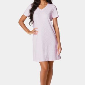 V-Neck Printed Logo Dormshirts