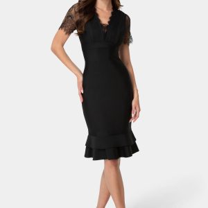 Bandage & Lace Dress