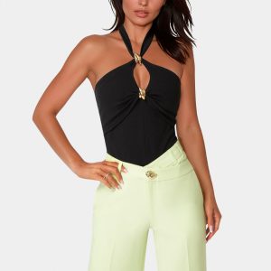 Halter Neck Bodysuit
