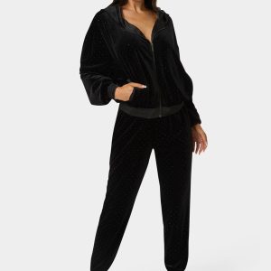 Embellished Zip Up Hoodie