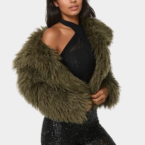 Luxurious Faux Fur Jacket