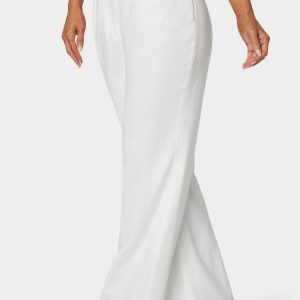 Linen High Waist Palazzo Leg Pant