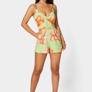 Twisted Front Romper