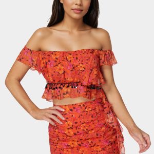 Ruffle Fringe Top