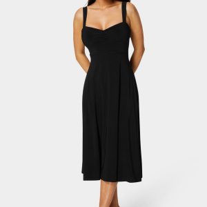 Sweetheart Fit & Flare Midi Dress