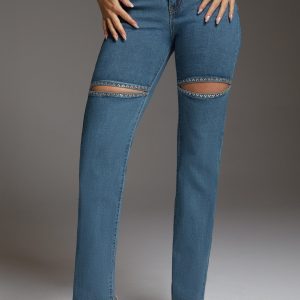 The Bling Slit Jean