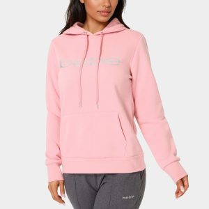 Glitter Logo Fleece Hoodie