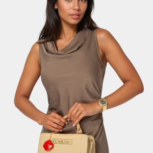 Watch & 'Apple' Handbag Charm Set