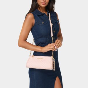 Adela Monogram Baguette Crossbody